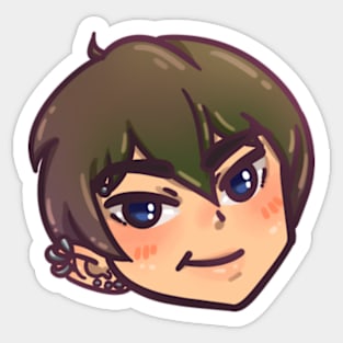 Vespiary Griff Orian Cute Chibi Smiling Sticker